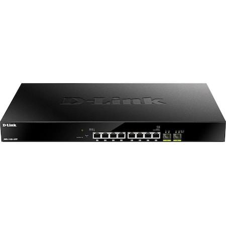 Dms-1100 Series Smart Managed 10-Port Multi-Gigabit Poe Switch